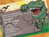Personalised Dinosaur Party Invitations Dinosaur Party Personalized Invitations