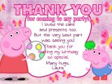 Personalised Peppa Pig Party Invitations 10 Personalised Pink Peppa Pig Birthday Party Invitations