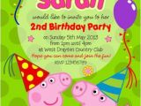Personalised Peppa Pig Party Invitations 17 Best isla 39 S Birthday Images On Pinterest Birthdays