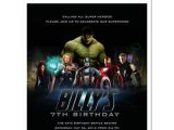 Personalized Avengers Birthday Party Invitations 8 Avengers Birthday Party Personalized Invitations Ebay