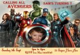 Personalized Avengers Birthday Party Invitations Items Similar to Avengers Birthday Invitation Personalized