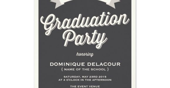 Personalized College Graduation Party Invitations Unique Ideas for College Graduation Party Invitations