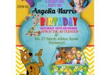 Personalized Scooby Doo Party Invitations Personalized Scooby Do Party Invitations Thank You Cards