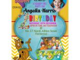 Personalized Scooby Doo Party Invitations Personalized Scooby Do Party Invitations Thank You Cards