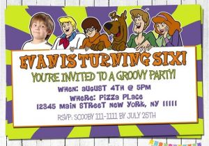 Personalized Scooby Doo Party Invitations Scooby Doo Birthday Invitation Personalized with by