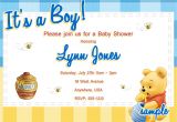 Personalized Winnie the Pooh Baby Shower Invitations Winnie the Pooh Baby Shower Invitations by Createphotocards4u