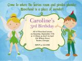 Peter Pan Birthday Invitation Wording Peter Pan Birthday Party Invitations Dolanpedia