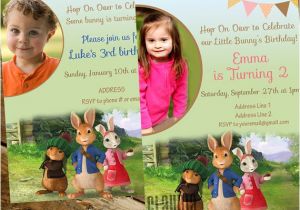 Peter Rabbit Nick Jr Birthday Invitations Peter Rabbit Invitation Peter Rabbit by Claudiapartydesigns