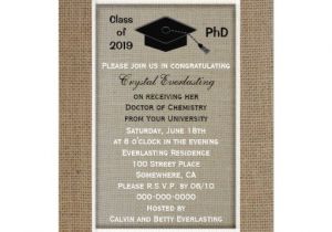 Phd Graduation Party Invitations Personalized Phd Graduation Party Invitations