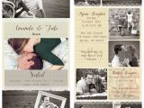 Photo Collage Wedding Invitations 1000 Images About Save the Date Ideas On Pinterest
