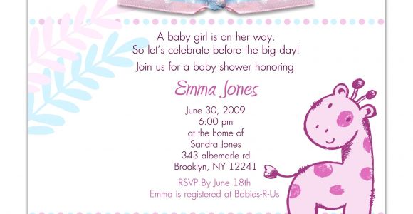 Phrases for Baby Shower Invitations Baby Shower Invitation Quotes