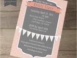 Picnic Bridal Shower Invitations Bridal Shower Printable Invites and Recipe Cards On Behance