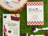 Picnic Bridal Shower Invitations Picnic theme Wine Bridal Showers – Wine Country Occasions