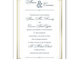 Picture Frame Wedding Invitations Gold Frame Invitation with Free Respond Postcard Ann 39 S