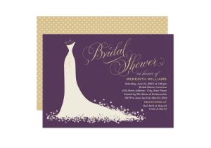 Pictures Of Bridal Shower Invitations Bridal Shower Invitation Elegant Wedding Gown