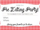 Pie Party Invitations How to Host A Pie Day Party Printable Invites so Festive