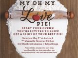 Pie Party Invitations Pie Judging Party Everyday Party Magazine