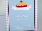 Pie Party Invitations Sweet Pie Party Invitations by Bloom by Bloomdesignsonline
