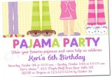 Pijama Party Invitation Printable Girl Pajama Party Invitations 563