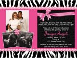 Pink and Black Zebra Baby Shower Invitations Black White Zebra Print Hot Pink Multi Baby Shower