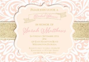 Pink and Gold Baby Shower Invitations Free Pink and Gold Baby Shower Invitations – Gangcraft