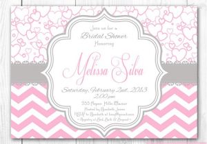 Pink Purple and Gray Baby Shower Invitations Baby Shower Invitations Vintage Pink and Gray Baby Shower