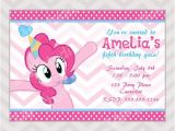 Pinkie Pie Birthday Invitations 25 Best Ideas About My Little Pony Invitations On