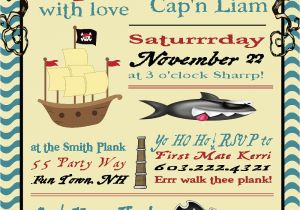 Pirate themed Baby Shower Invitations Pirate Baby Shower Invitation Boy Invitation Pirate Shower