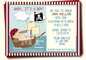 Pirate themed Baby Shower Invitations Pirate Baby Shower Invitation Pirate Baby Boy Shower