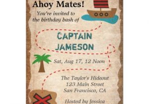 Pirate themed Birthday Party Invitations Treasure Map Pirate theme Birthday Party 4 5×6 25 Paper