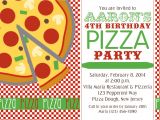 Pizza Birthday Party Invitation Templates Chandeliers & Pendant Lights