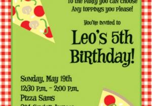 Pizza Making Birthday Party Invitation Template Pizza Birthday Party Invitation Wording Pizza Party
