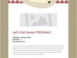 Pizza Party Invitation Email 25 Email Invitation Templates Psd Vector Eps Ai