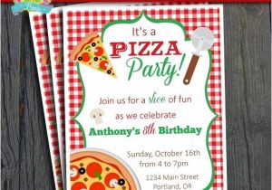 Pizza Party Invitation Email Pizza Party Invitation Free Thank You Card by