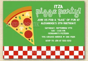 Pizza Party Invitation Email Pizza Party Invitations Party Invitations Templates