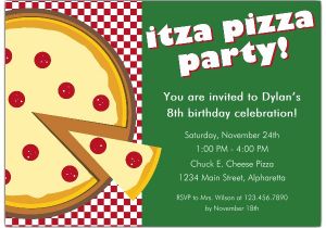 Pizza Party Invitation Template Itza Pizza Party Invitations Paperstyle