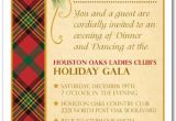 Plaid Christmas Party Invitations Holly On Plaid Holiday Party Invitations Christmas Invitation