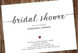 Plain Bridal Shower Invitations Invitation Simple Bridal Shower Invitation