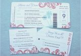Plane Ticket Wedding Invitation Template Free Wordings Airline Ticket Wedding Invitation Template Free