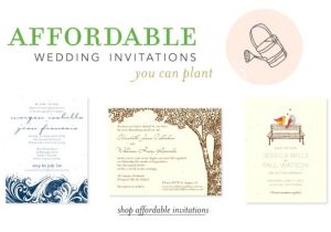 Plantable Wedding Invitations Cheap Inexpensive Seeded Wedding Invitations Good Plantable