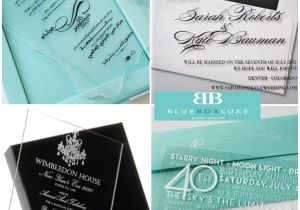 Plexiglass Invitations Wedding 1000 Images About Acrylic Wedding Invites On Pinterest