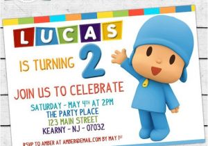 Pocoyo Birthday Party Invitations 115 Best Images About Pocoyo Party Ideas On Pinterest