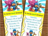 Pocoyo Birthday Party Invitations Items Similar to Pocoyo Printable Birthday Invitations On Etsy