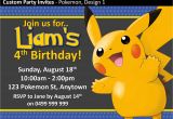 Pokemon Birthday Party Invitation Wording Pokemon Birthday Invitations Free Egreeting Ecards