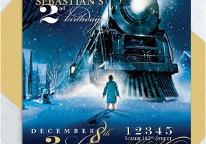 Polar Express Party Invitation Template Free Polar Express Party Invitation Custom Printable Pdf Winter
