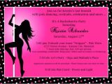 Pole Party Invitations Miss Fit Academy Pole Dance Party Invitations