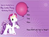 Pony Party Invitation Templates My Little Pony Free Printable Invitation Templates