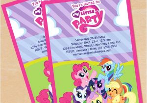 Pony Party Invites Free Printable Free Printable My Little Pony Birthday Invitation Set