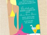Pool Party Bridal Shower Invitations Sweet Wishes Bridal Shower Lingerie Bachelorette Beach