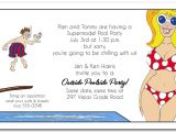 Pool Party Invitation Ideas for Adults Adult Pool Party Invitations